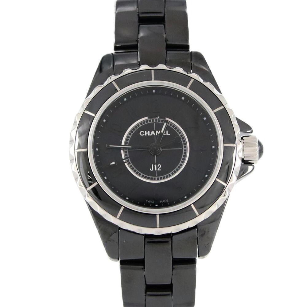 Chanel J12 Intense Black 29mm Ceramic H4196 Quartz Watch